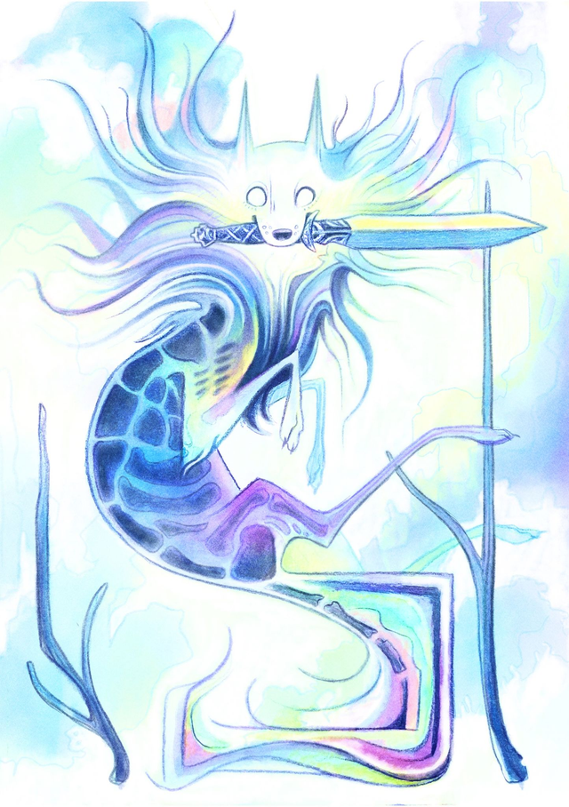 Série créature mythologique - Fenrir