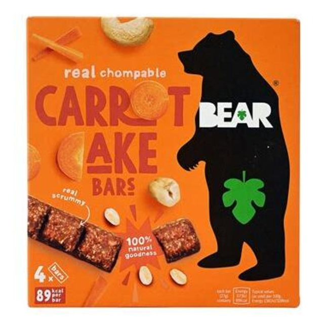Bear Carrot Cake Bars 4x27g