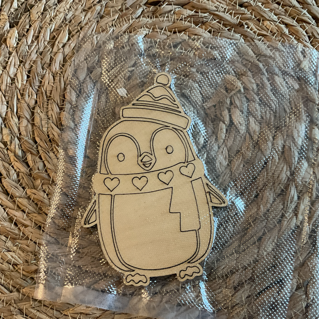 Pingouin à colorier