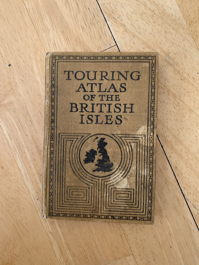 Bartholomew's Touring Atlas of the British Isles - Hardback 1909