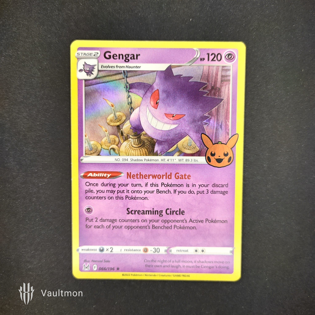 Gengar 066/196 Holo Rare Trick Or Trade 2023