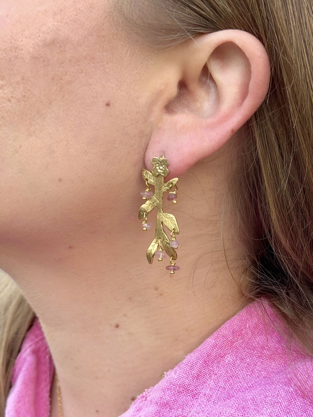 Boucles d'Oreilles Flora