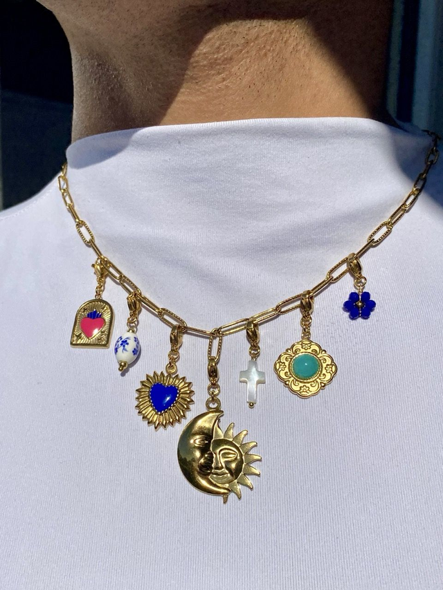 Collier charms Solune