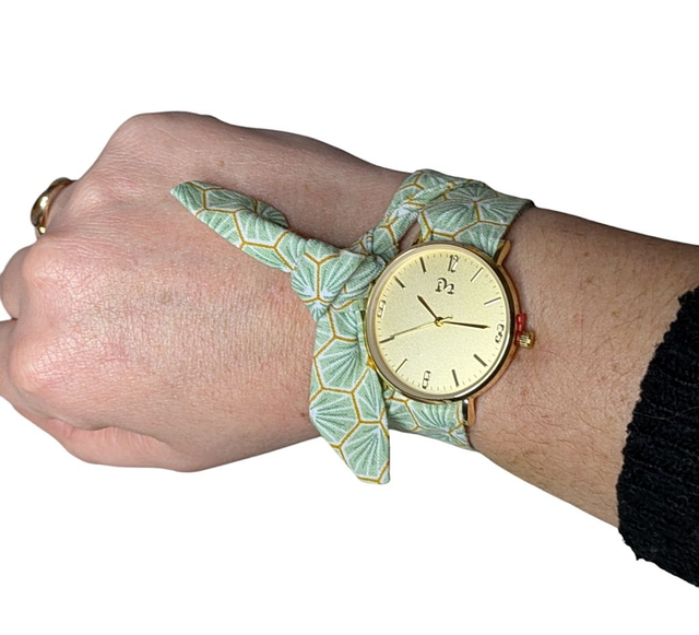 Montre à nouer (doré)