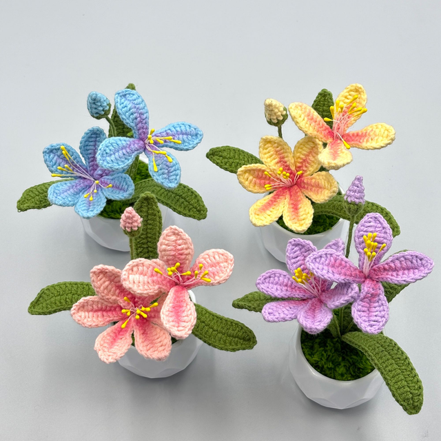 Mini Pot de Fleurs Colorées 🌸✨