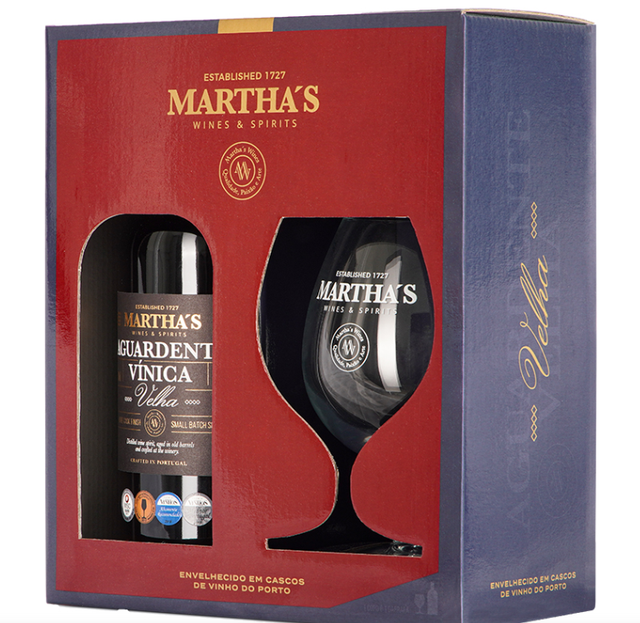 Martha&#039;s - Aguardente Vínica Velha Pack 70 cl