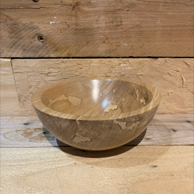 Handmade Spalted Beech Small Bowl