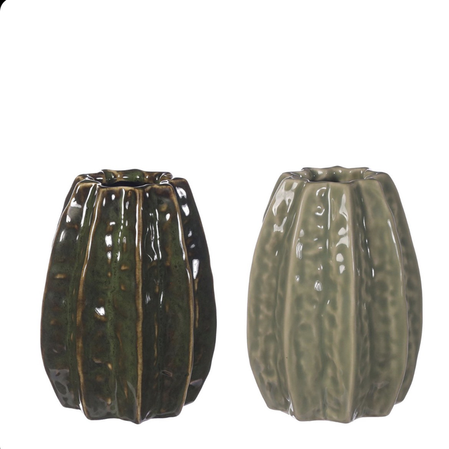 Bloemvaasje Carambola groen 