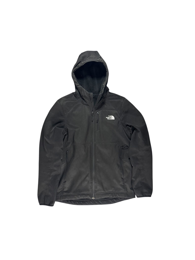 The North Face Black Soft shell Hooded Jacket (S)