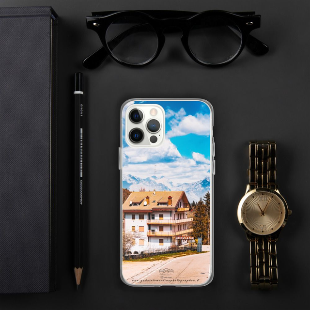  Cover per iPhone in silicone Landscape mountain 