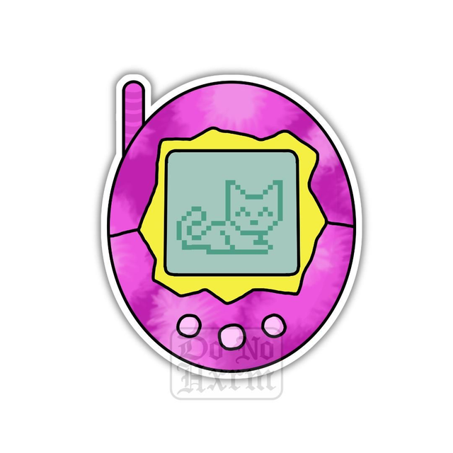 Virtual Pet Cat Sticker