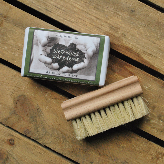 Dirty Hands Soap &amp; Brush 