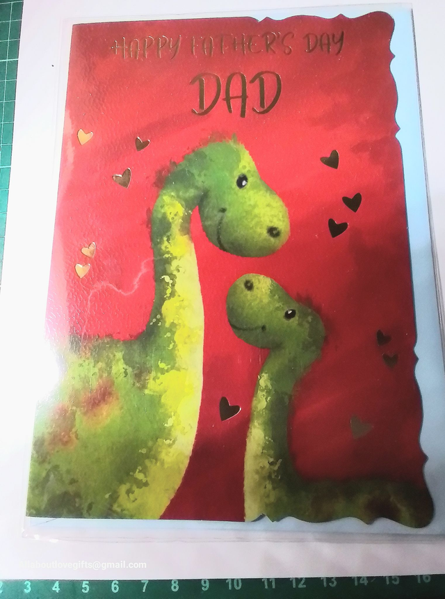 Dad Fathers Day Card Dyno Design 