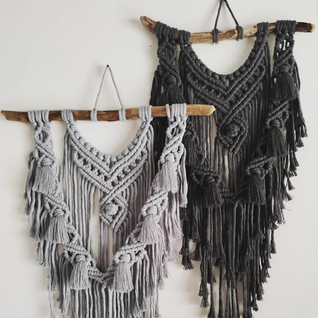 Tenture Murale en macramé - 37cm