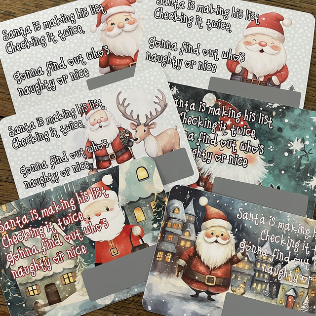 Christmas Scratch Cards