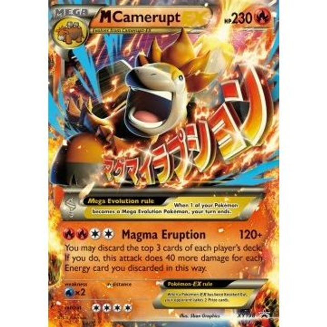 Promo: M Camerupt EX XY198
