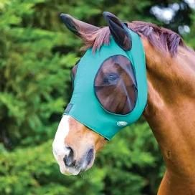 Weatherbeeta Deluxe Stretch Fly Mask Eye Saver