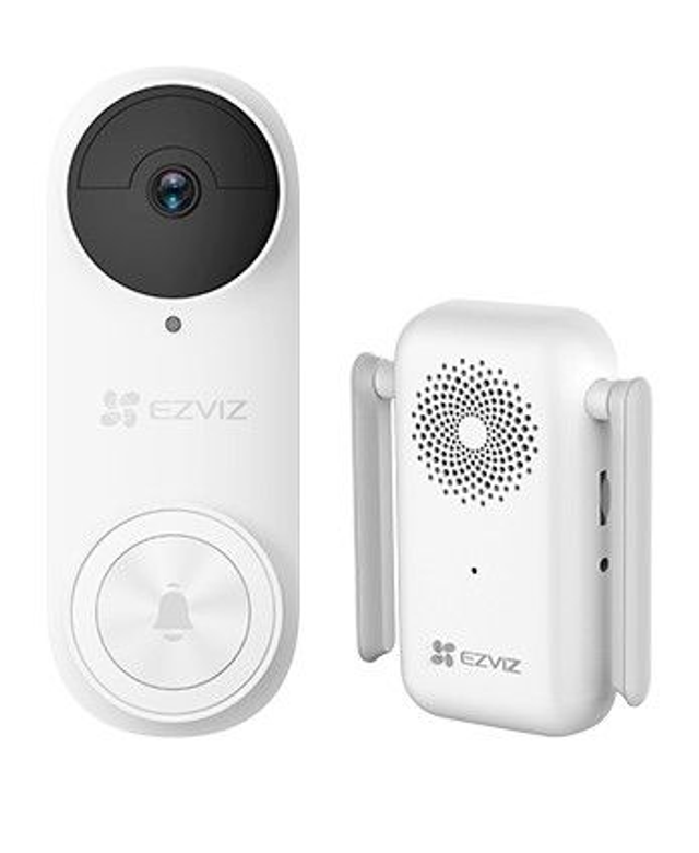 EZVIZ DB2 pro 5MP Kit sonnette vidéo sans fil + carillon