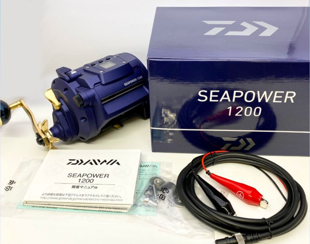 Moulinet DAIWA SEAPOWER 1200 2024 ELECTRIQUE