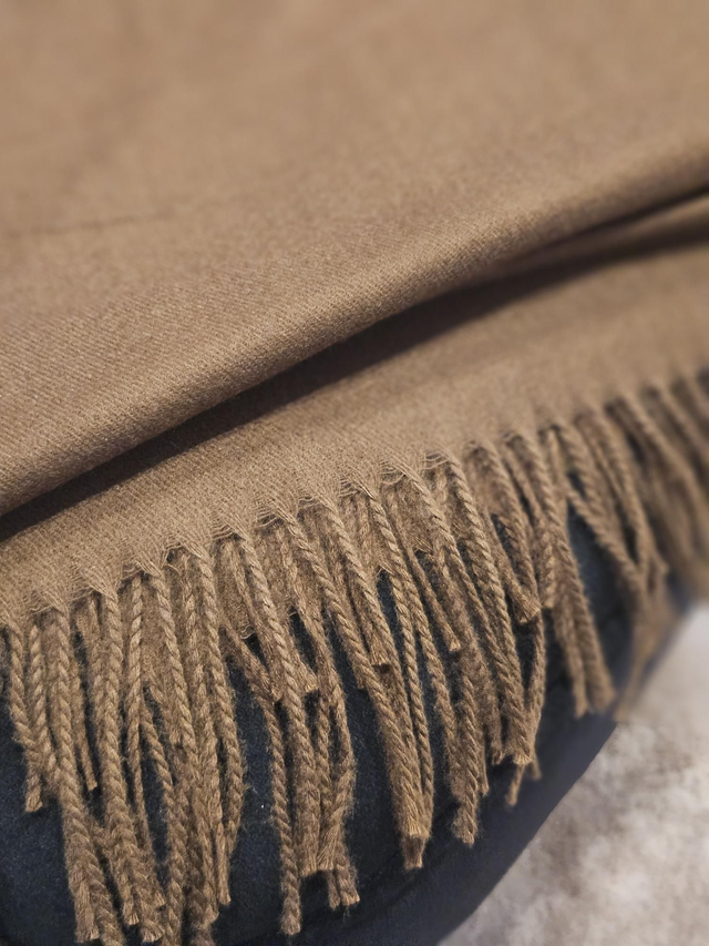 Echarpe marron choco