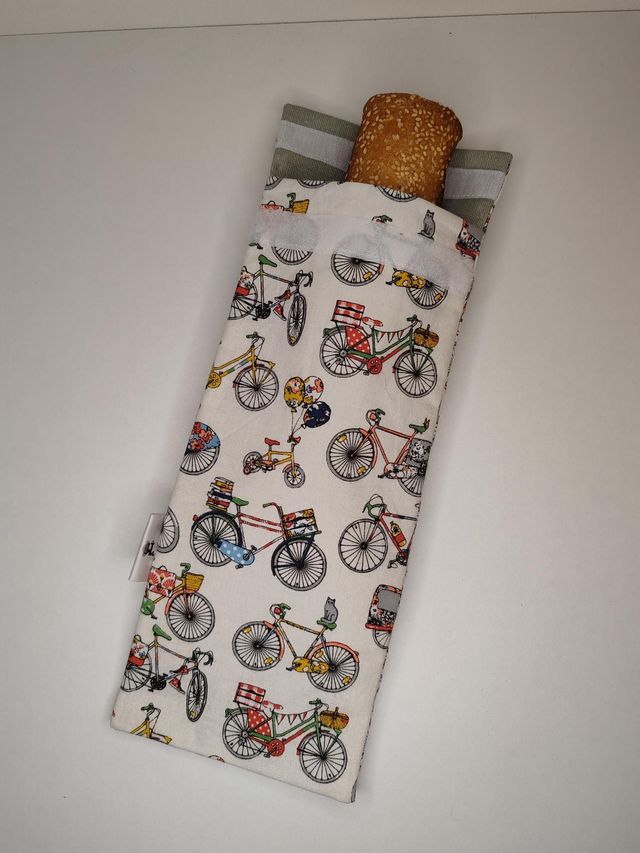 Sac à sandwich baguette "VELO"