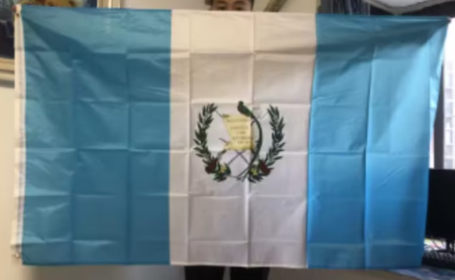 Grote vlag Guatemala (150x90cm)