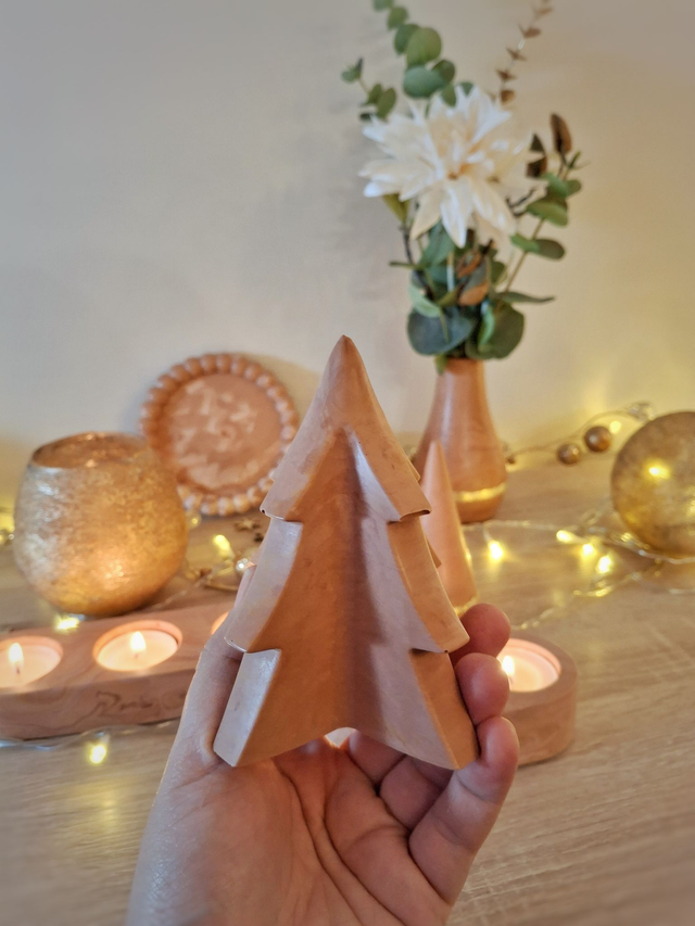 Sapin relief à poser - Grand Modèle