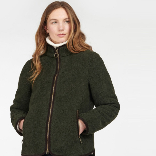 Barbour Laven Fleece Vest Olive