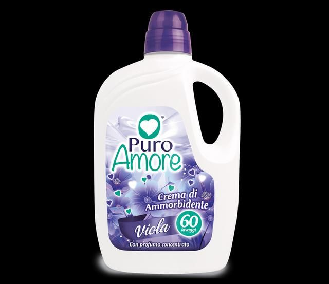 Puro Amore Ammorbidente Viola 60 Lavaggi - 3lt
