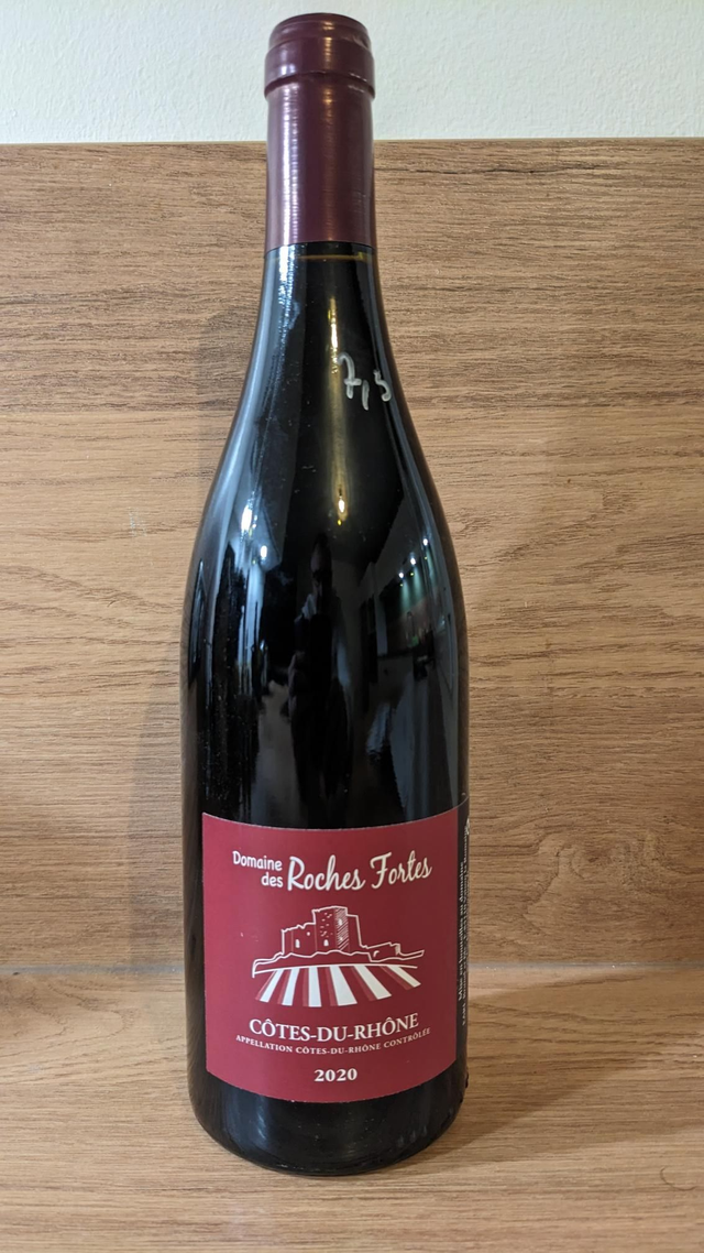 Côte du Rhône Rouge 2023// Les Roches Forte 