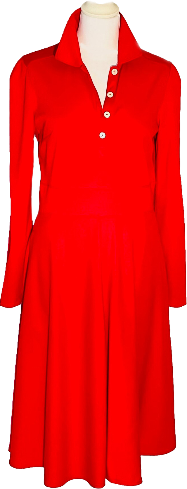 Robe Polo rouge - taille 38 (fr)