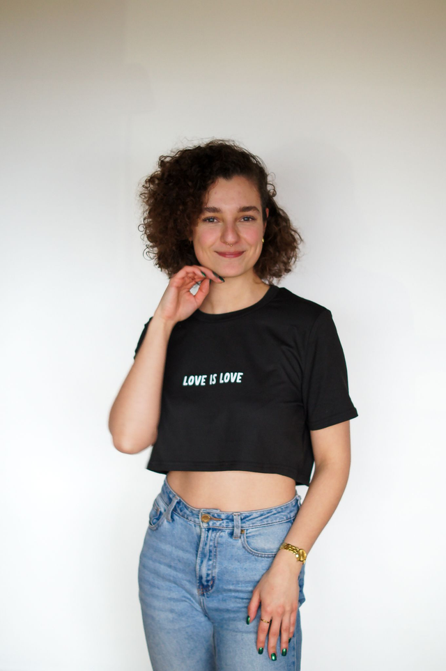 Crop Top Love is Love 