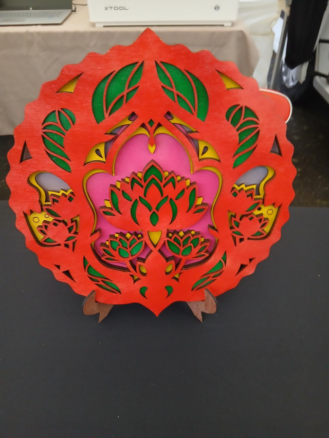 Lotus en couleur
