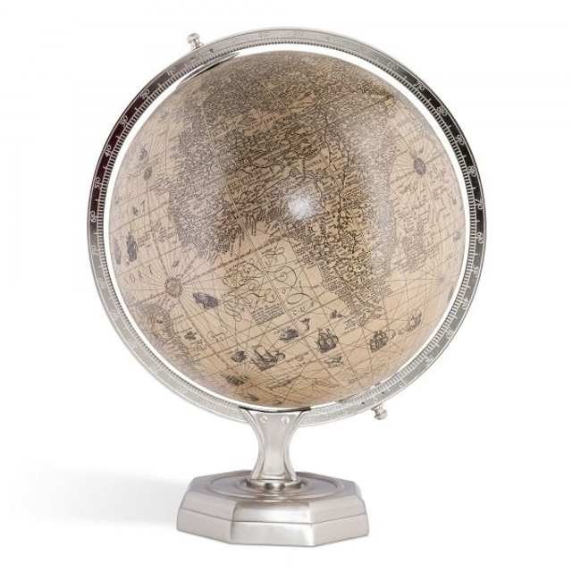 Globe vintage rond