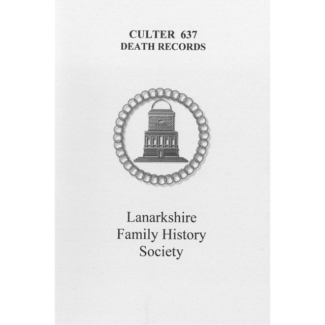 Culter, Lanarkshire Death Records