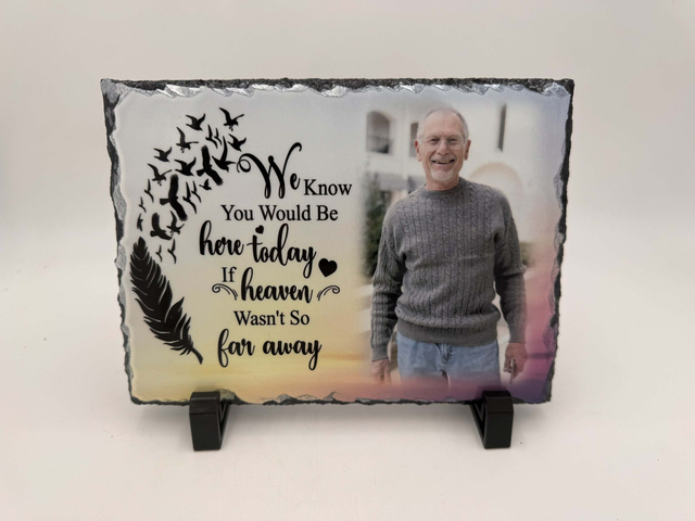 memorial Slate Tile - Rectangle