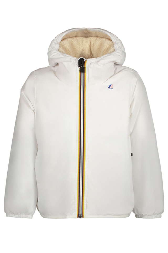 9088K-WAY GIUBBOTTO BAMBINA BIANCO