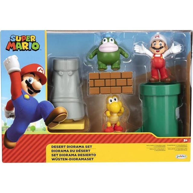 Set Diorama Super Mario Desierto