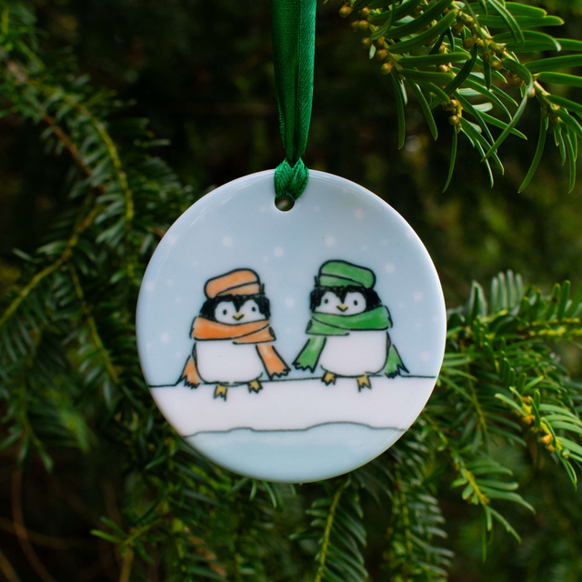 Ceramic Christmas Tree Decorations