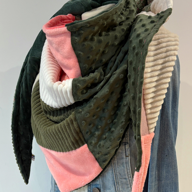 Maxi Chèche Double Patchwork 347