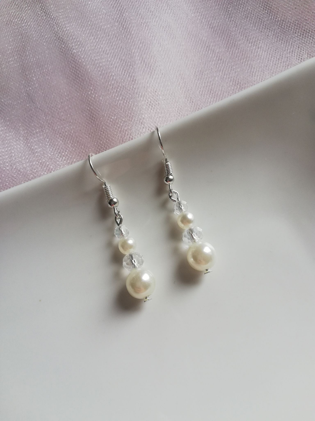 Boucles d&#039;oreilles Cristalline