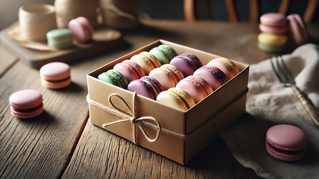 Coffret 12 Macarons 