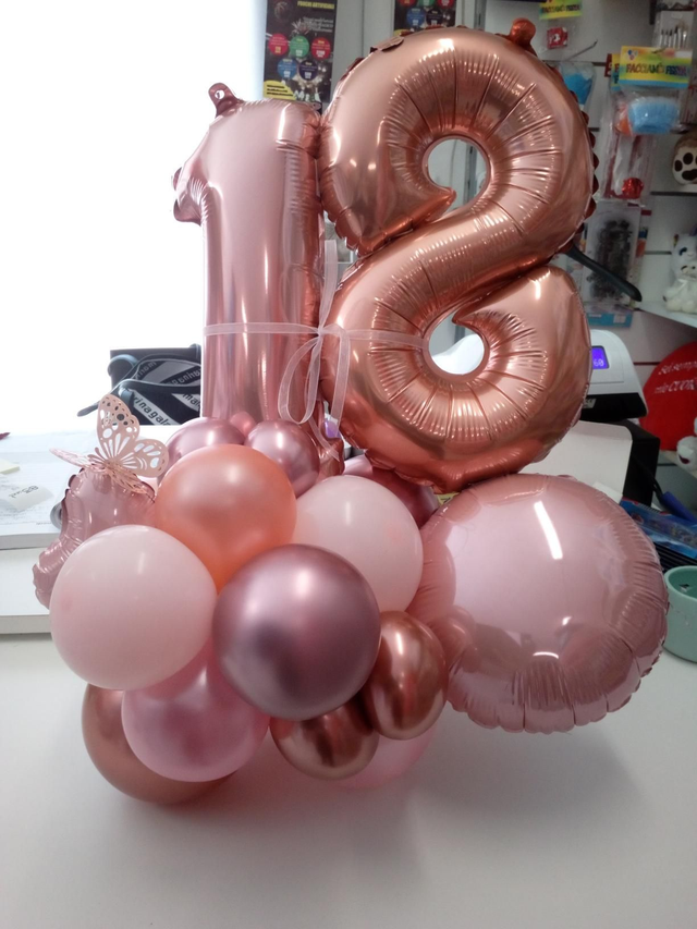 Centro tavola numeri