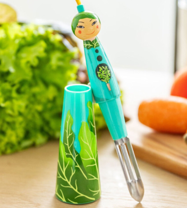 Epluche légumes - Samuraï vert