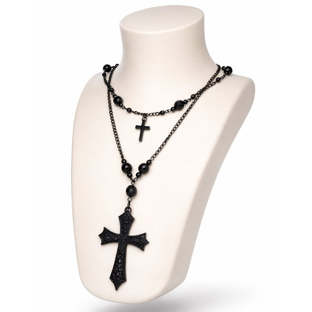 Occult Goth Náhrdelník s křížky Alternative
