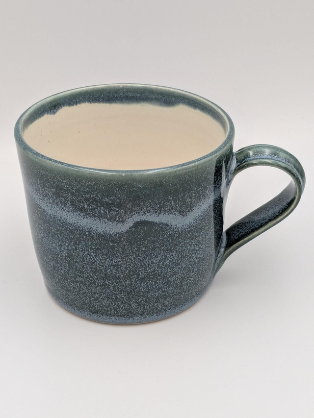 Green magnetite mug