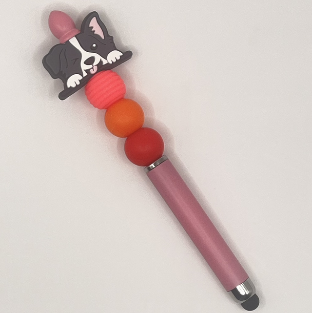 S39 - Stylo chien border collie