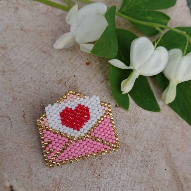Broche Mot D’amour 