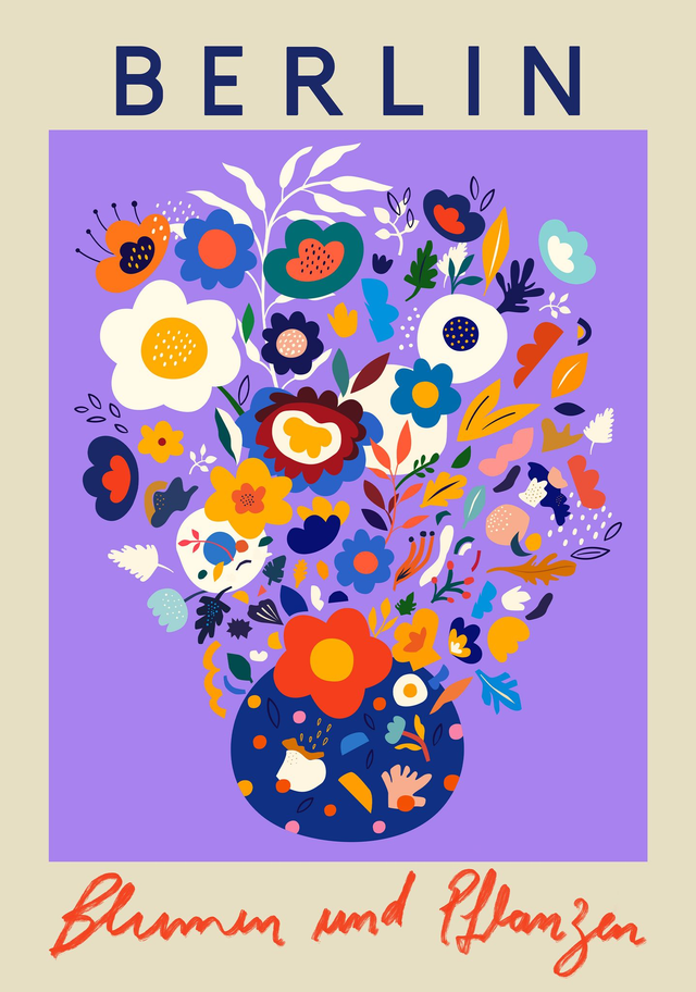 Berlin Flower Market A0