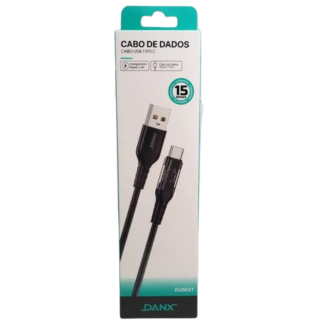 Cabo dados Usb/ Tipo C 2.4A